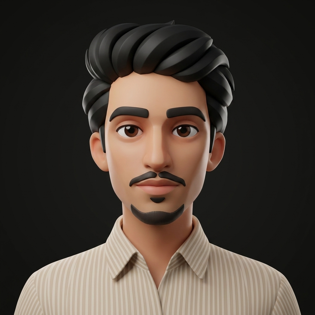 Rajdeep Patel 3D Avatar